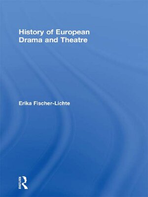cover image of History of European Drama and Theatre